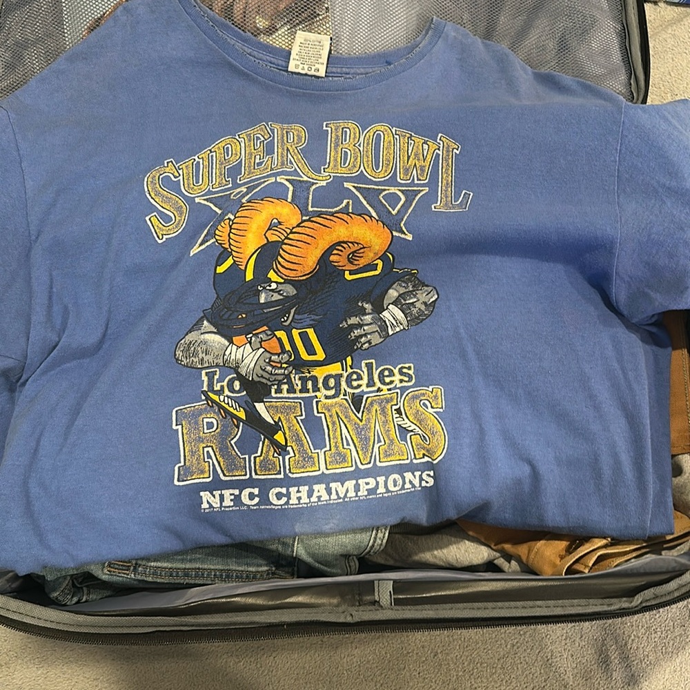 Rams Super Bowl vintage t shirt